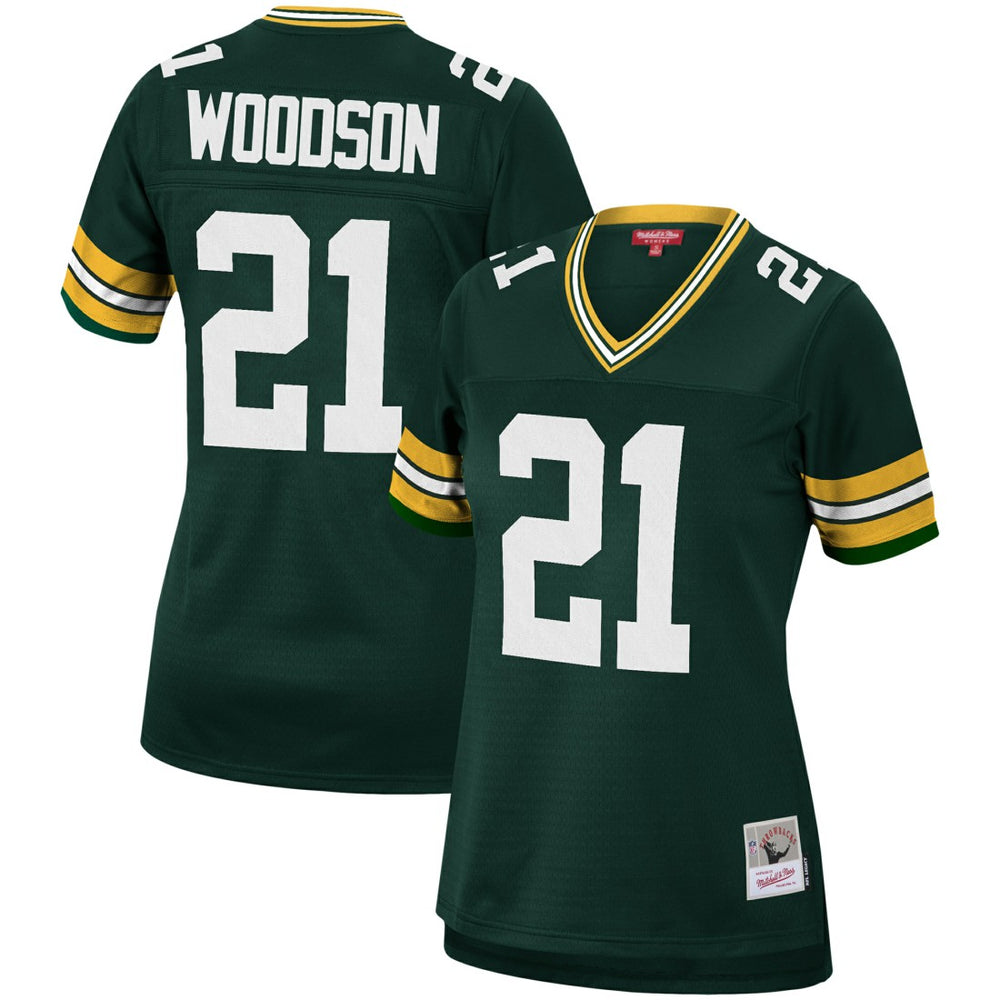 NFL Charles Woodson Green Bay Packers Women's 2010 Legacy Replica Player Jersey - Green on sale