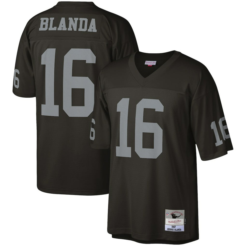 NFL George Blanda Las Vegas Raiders Legacy Replica Jersey - Black for sale