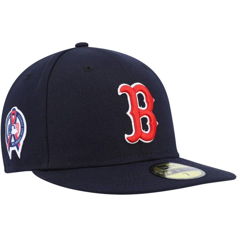 Boston Red Sox New Era 9/11 Memorial Side Patch 59FIFTY Fitted Hat - Navy Hats