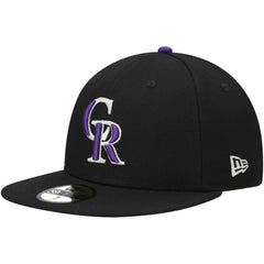 Colorado Rockies New Era 9/11 Memorial Side Patch 59FIFTY Fitted Hat - Black Hats