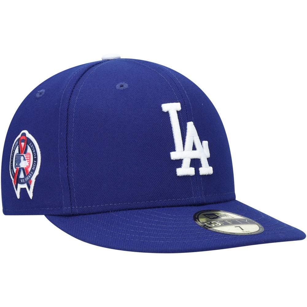 Los Angeles Dodgers New Era 9/11 Memorial Side Patch 59FIFTY Fitted Hat - Royal Hats