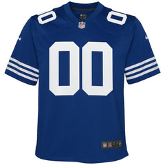 NFL Indianapolis Colts Youth Alternate Custom Game Jersey - Royal