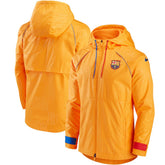 Barcelona All-Weather Full-Zip Jacket Orange