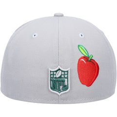 New York Jets New Era City Describe 59FIFTY Fitted Hat Gray