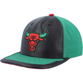 Chicago Bulls Day One Snapback Hat Black/Green