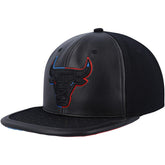 Chicago Bulls Day One Snapback Hat Black