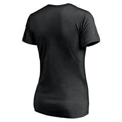 Jacksonville Jaguars Women's Long Stride V-Neck T-Shirt Black