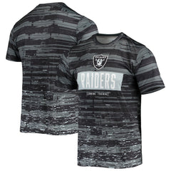 Las Vegas Raiders New Era Combine Authentic Sweep T-Shirt Black