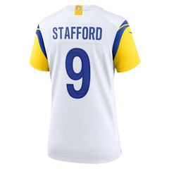 NFL Matthew Stafford Los Angeles Rams Women's Player Jersey - White