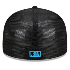 Miami Marlins New Era 2023 Batting Practice 59FIFTY Fitted Hat - Black Hats
