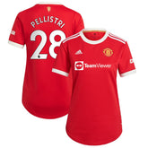 Facundo Pellistri Manchester United Women's 2021/22 Home Replica Player Jersey Red shop
