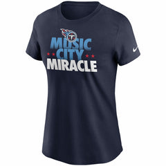 Tennessee Titans Women's Hometown Collection T-Shirt Navy