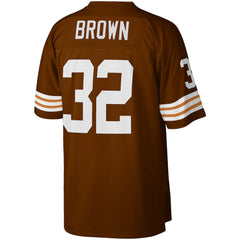 NFL Jim Brown Cleveland Browns Big & Tall 1963 Retired Player Replica Jersey - Brown for sale