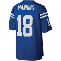 NFL Peyton Manning Indianapolis Colts Big & Tall 1998 Retired Player Replica Jersey - Royal for sale