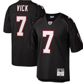 NFL Michael Vick Atlanta Falcons Big & Tall 2002 Retired Player Replica Jersey - Black for sale