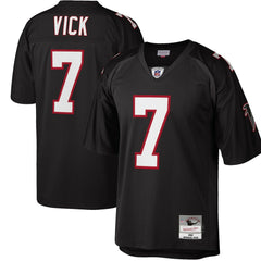 NFL Michael Vick Atlanta Falcons Big & Tall 2002 Retired Player Replica Jersey - Black for sale