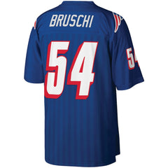 NFL Tedy Bruschi New England Patriots Big & Tall 1996 Retired Player Replica Jersey - Royal discount