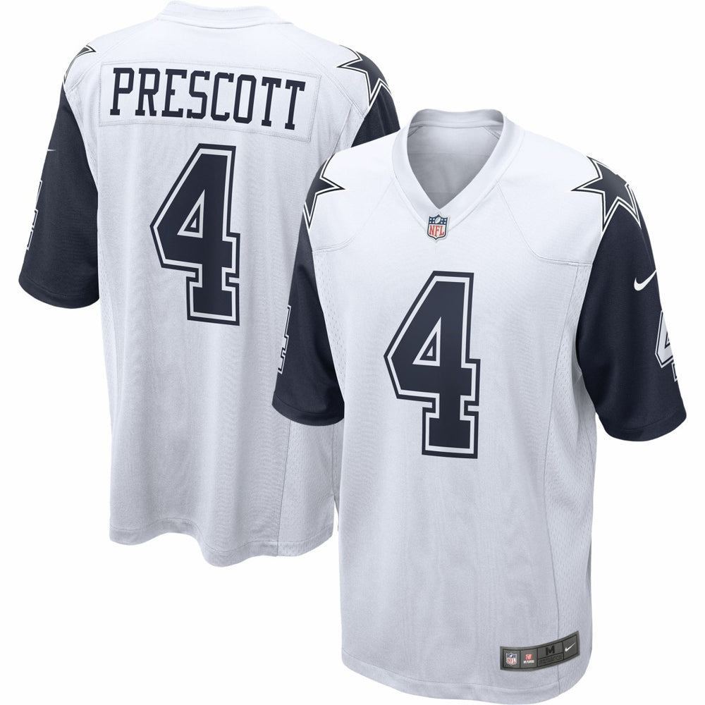 NFL Dak Prescott Dallas Cowboys Alternate Game Team Jersey - White