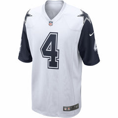 NFL Dak Prescott Dallas Cowboys Alternate Game Team Jersey - White
