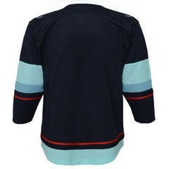 NHL Seattle Kraken Youth Home Premier Jersey - Navy