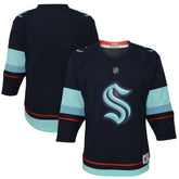 NHL Seattle Kraken Youth Home Replica Jersey - Navy