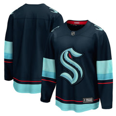 NHL Seattle Kraken Fanatics Home Breakaway Jersey - Deep Sea Blue