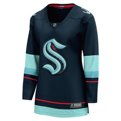 NHL Seattle Kraken Fanatics Women's Home Breakaway Jersey - Navy