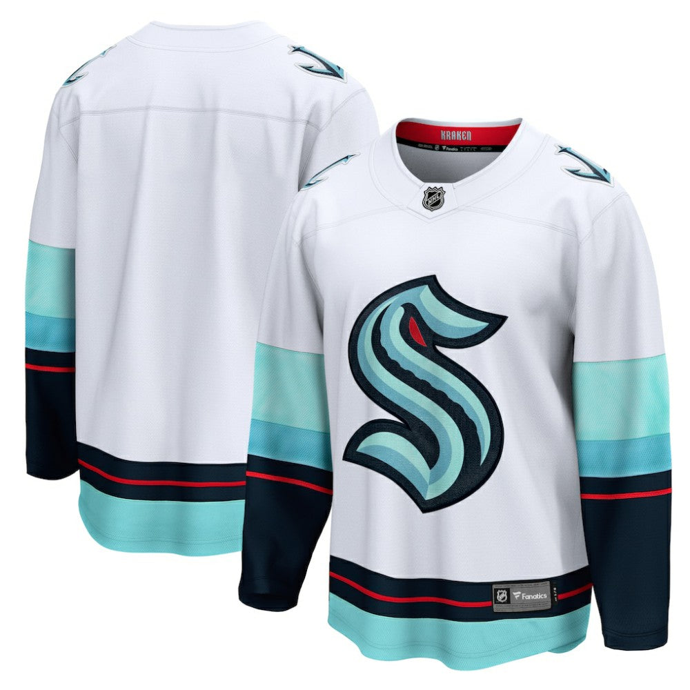 NHL Seattle Kraken Fanatics Away Breakaway Jersey - White