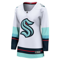 NHL Seattle Kraken Fanatics Women's Away Breakaway Jersey - White