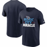 Tennessee Titans Hometown Collection Music City T-Shirt Navy