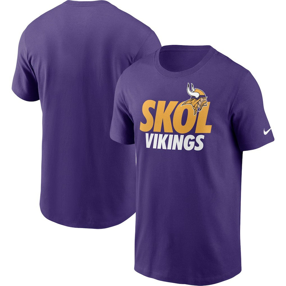 Minnesota Vikings Hometown Collection Skol T-Shirt Purple