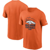 Denver Broncos Hometown Collection 5,280 T-Shirt Orange