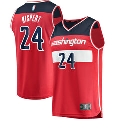 Corey Kispert Washington Wizards Youth Fast Break Replica Jersey Red Icon Edition