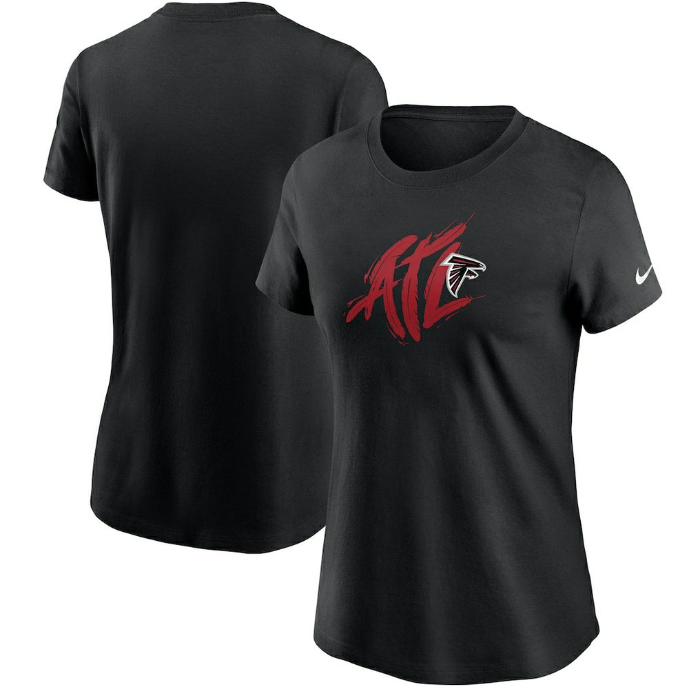 Atlanta Falcons Women's Hometown Collection T-Shirt Black