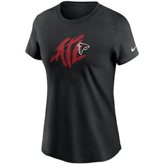 Atlanta Falcons Women's Hometown Collection T-Shirt Black