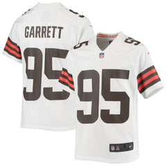 NFL Myles Garrett Cleveland Browns Youth Game Jersey - White