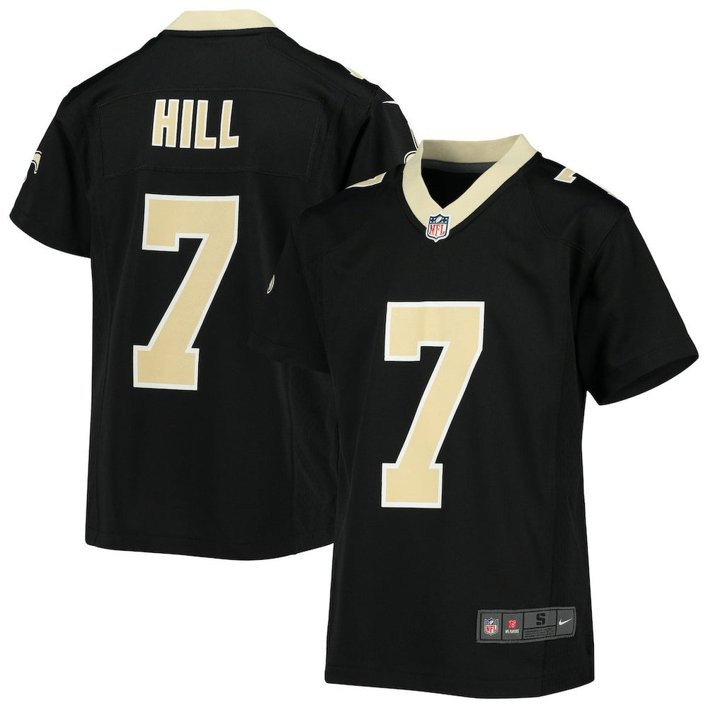NFL Taysom Hill New Orleans Saints Youth Game Jersey - Black