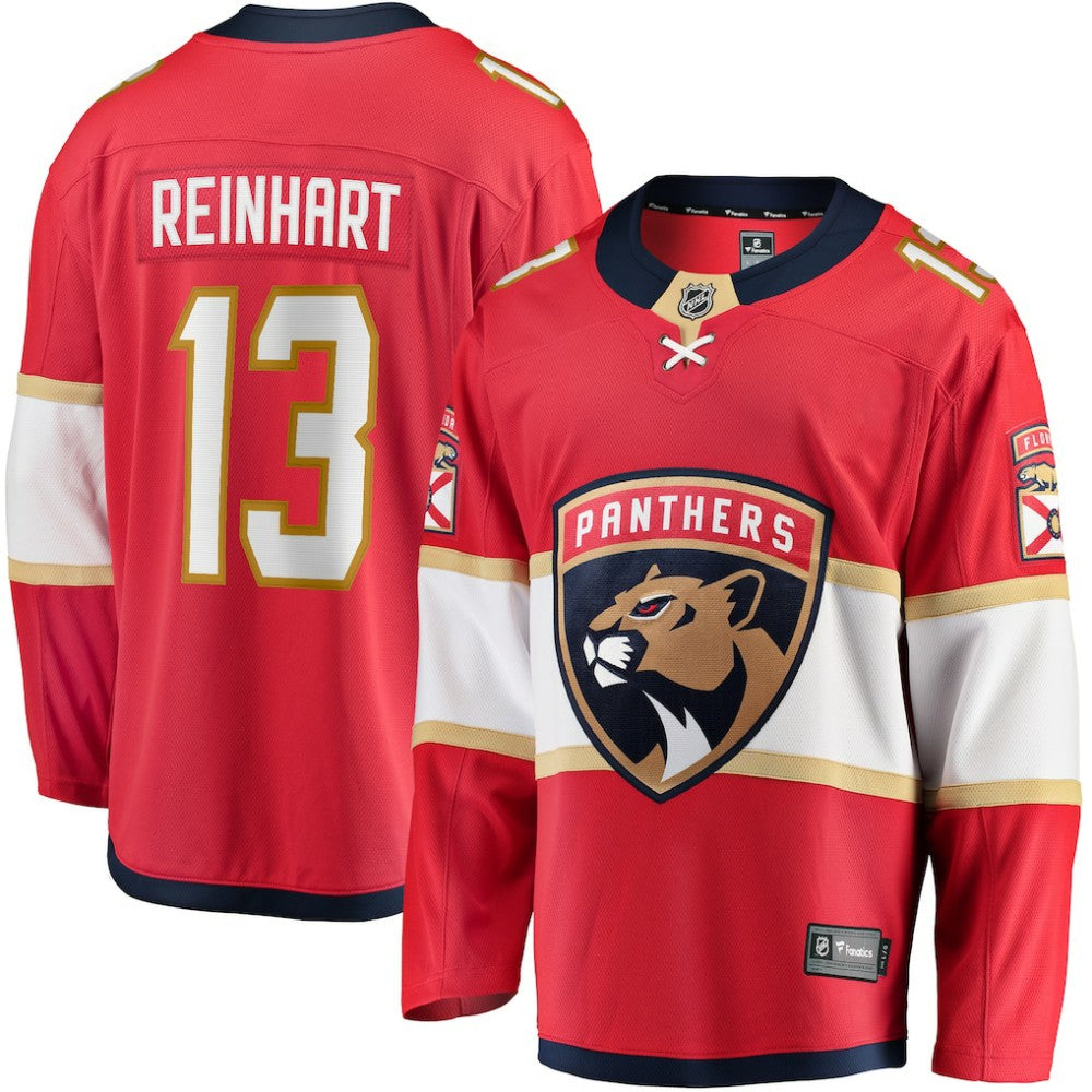 NHL Sam Reinhart Florida Panthers Fanatics Breakaway Player Jersey - Red