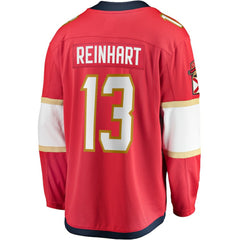 NHL Sam Reinhart Florida Panthers Fanatics Breakaway Player Jersey - Red