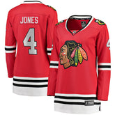 NHL Seth Jones Chicago Blackhawks Fanatics Women's Home Breakaway Player Jersey - Red