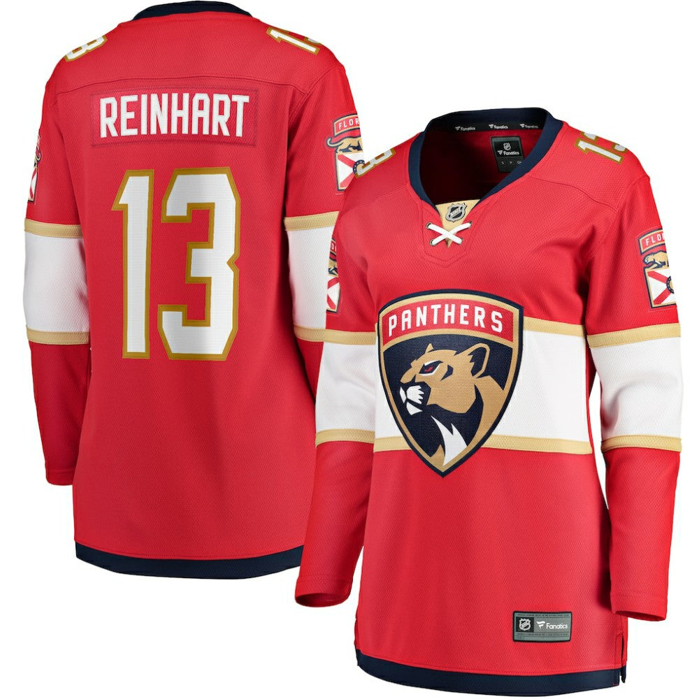 NHL Sam Reinhart Florida Panthers Fanatics Women's Breakaway Player Jersey - Red