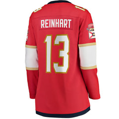 NHL Sam Reinhart Florida Panthers Fanatics Women's Breakaway Player Jersey - Red