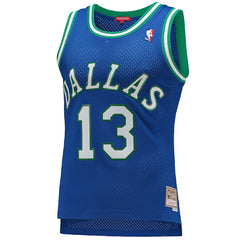 NBA Steve Nash Dallas Mavericks Women's 1998/99 Hardwood Classics Swingman Jersey sale - Blue