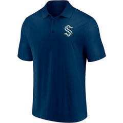 NHL Seattle Kraken Fanatics Winning Streak Polo - Deep Sea Blue