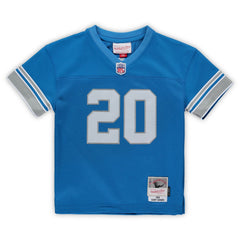 NFL Barry Sanders Detroit Lions Male Preschool 1996 Retired Legacy Jersey - Blue on sale