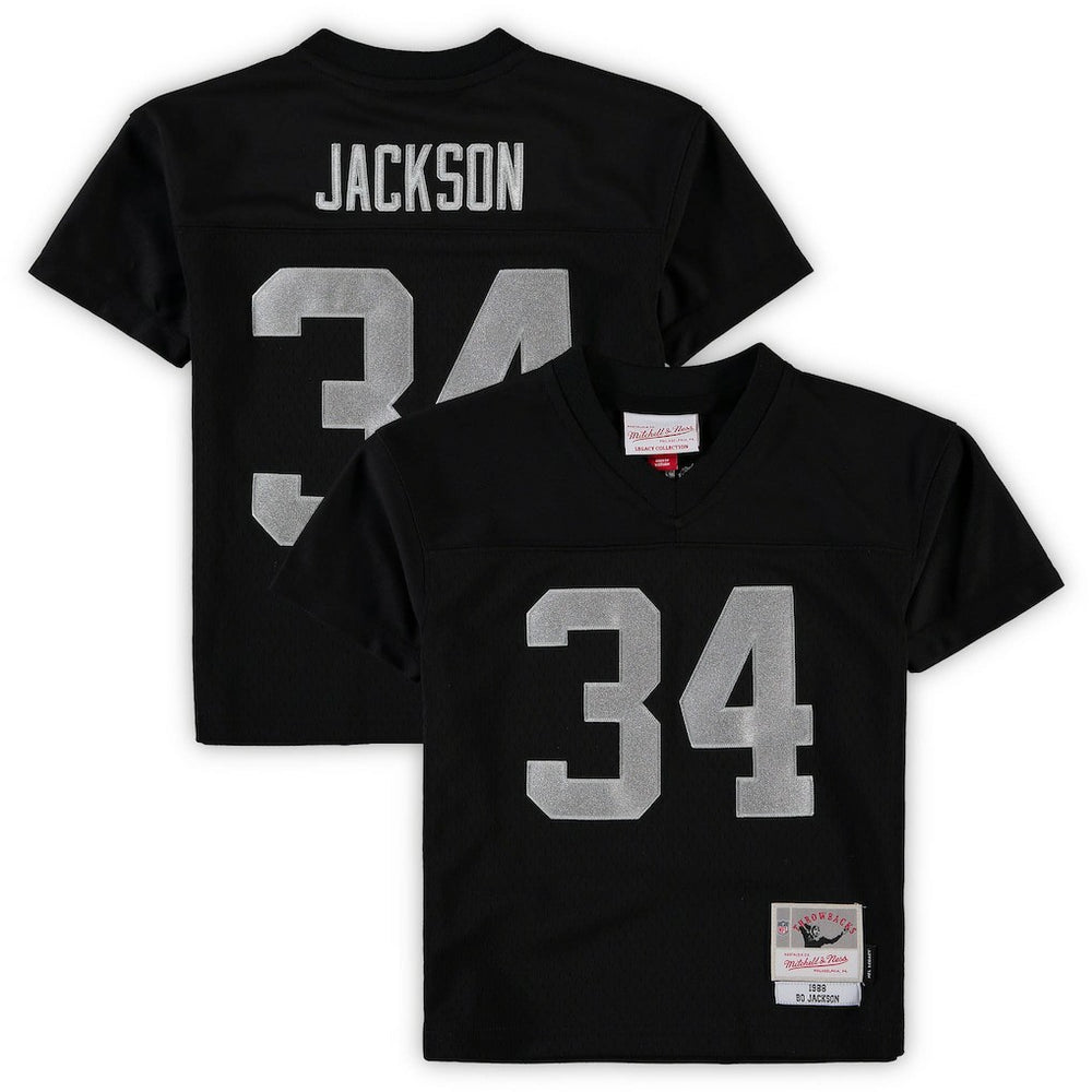 NFL Bo Jackson Las Vegas Raiders Preschool 1988 Retired Player Legacy Jersey - Black cheap