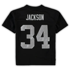 NFL Bo Jackson Las Vegas Raiders Preschool 1988 Retired Player Legacy Jersey - Black cheap