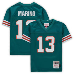 NFL Dan Marino Miami Dolphins Male Preschool 1984 Retired Legacy Jersey - Aqua sale