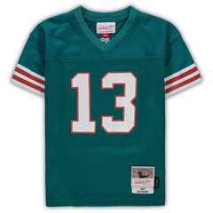 NFL Dan Marino Miami Dolphins Male Preschool 1984 Retired Legacy Jersey - Aqua sale