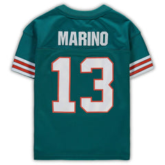 NFL Dan Marino Miami Dolphins Male Preschool 1984 Retired Legacy Jersey - Aqua sale
